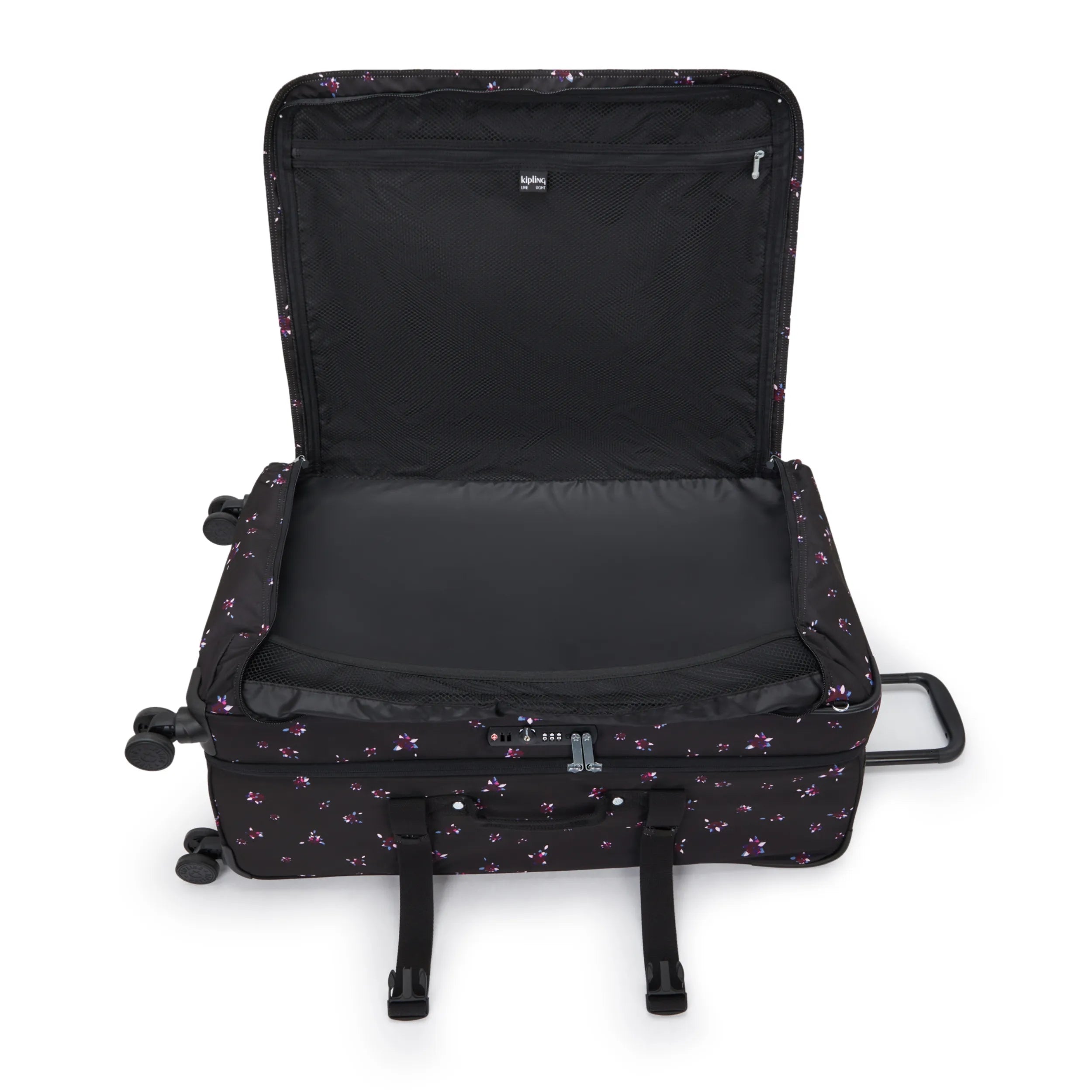 Spontaneous Large Printed Rolling Luggage - Image 8