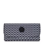 Money Land Printed Snap Wallet