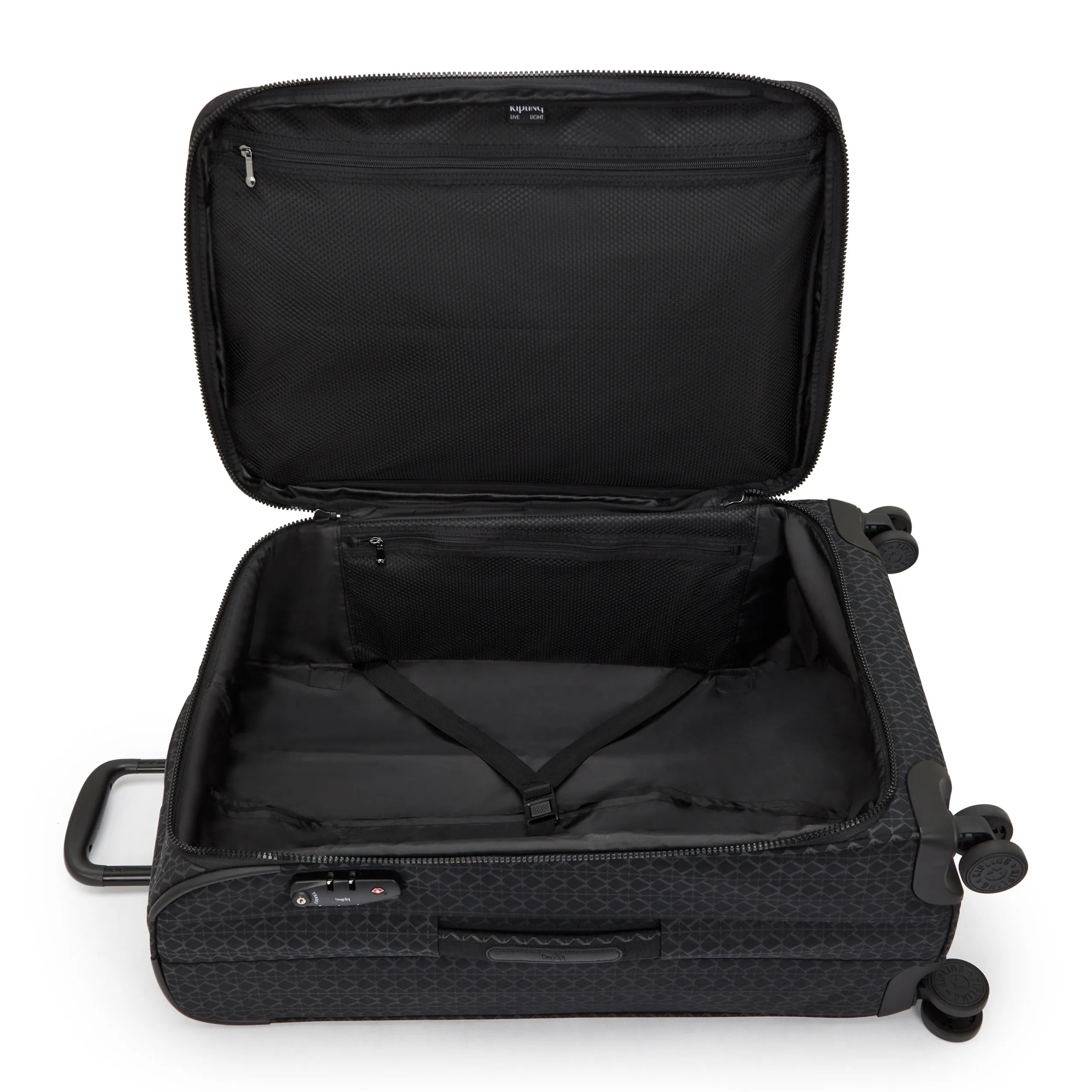 Youri Spin Medium Printed 4 Wheeled Rolling Luggage - Image 4