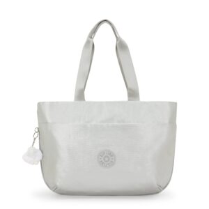 Cristina Metallic Tote Bag