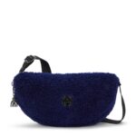 Julissa Small Fuzzy Crescent Crossbody Bag