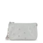 Creativity Large Studded Metallic Pouch
