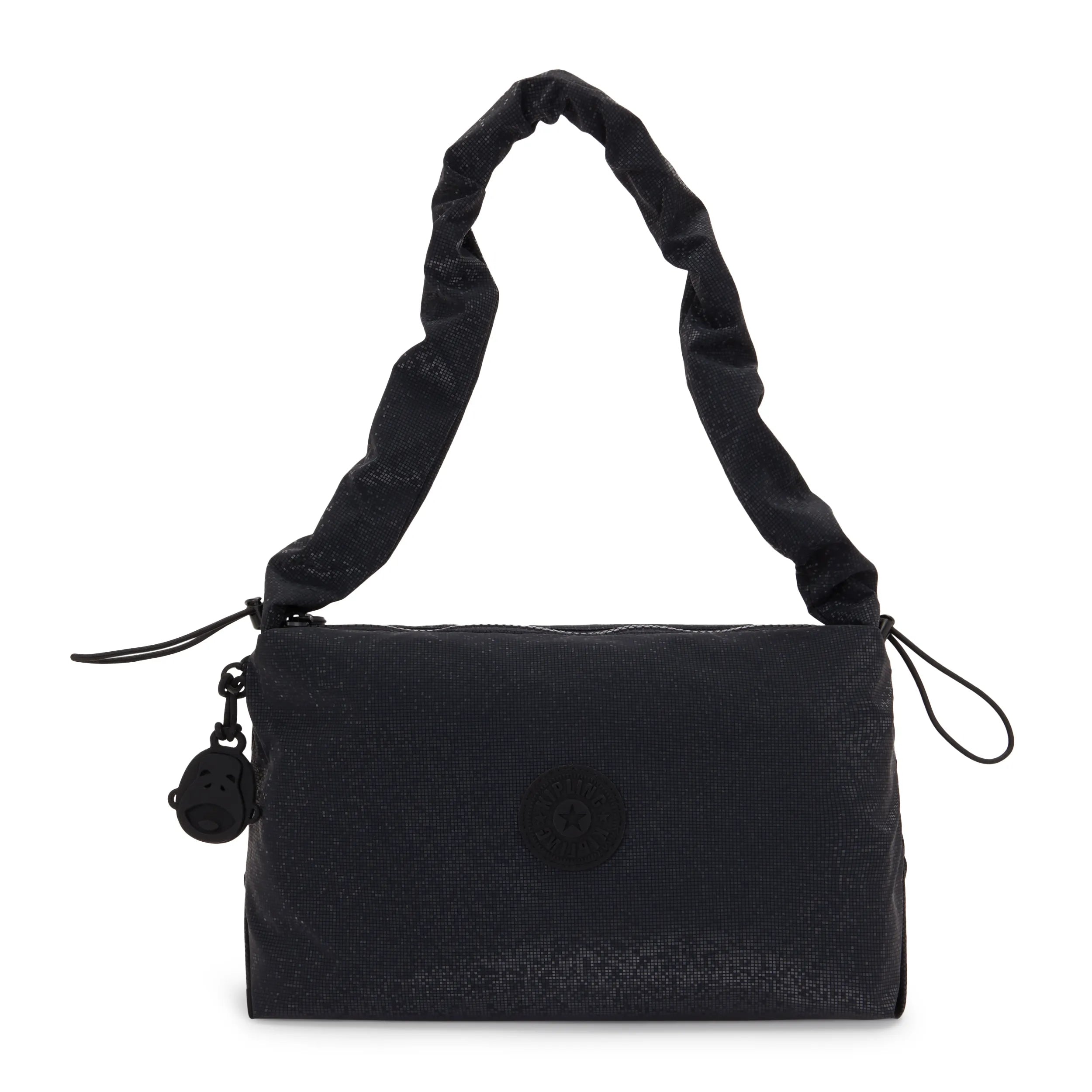 Eleni Medium Smooth Satin Shoulder Bag