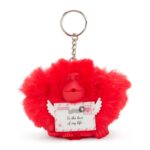 Valentine Letter Monkey Keychain